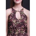 thumbnail image 4 of Bimba Robe Longue Décontractée à Col Licou pour Femme avec Fentes Latérales, Imprimée, Tenue de Soirée - Petit, 4 of 6