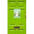 thumbnail image 2 of Carolines Treasures VHA3023DS1216 Easter Bunny Rabbit Wall or Door Hanging Prints, 2 of 2