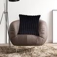 thumbnail image 4 of Plush Striped Decorative Pillow for Sofa and Bedroom - Soft and Supportive Cushion with Included Insert, 45x45cm, 4 of 8