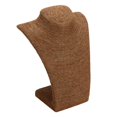 thumbnail image 2 of Necklace Pendant Display Bust Mannequin Jewelry Display Pendant Display Stand Holder Brown S, 2 of 9