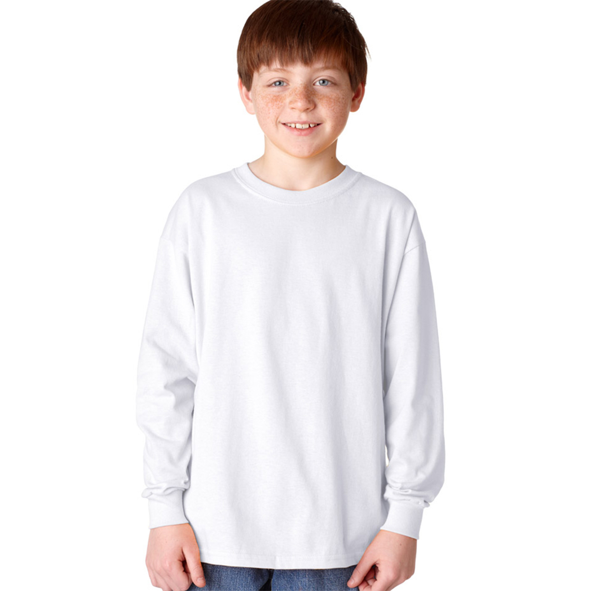 Gildan Gd 5400B Yth 5.3 Oz Hvy Ctn Ls