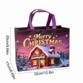 thumbnail image 3 of Cagogo under $5 Nonwoven Gift Bags, Non-woven Christmas Gift Bags, reusable Holiday Present Bags, Christmas Party Favor Bags, Festive Gift Packaging, Drawstring Gift Sacks, 3 of 6