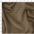 thumbnail image 4 of Soimoi Orange Poly Georgette Fabric Cat Animal Printed Fabric 1 Yard 52 Inch Wide, 4 of 5