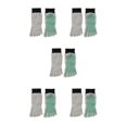 thumbnail image 2 of maskred Prevent Foot Injuries On Any Adventure With 5 Toe Cut Resistant Socks Grey Is Gray green Black bin 5Set, 2 of 6