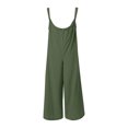 thumbnail image 4 of LSLJS Combinaison Décontractée pour Femme Sans Manches à Bretelles Spaghetti, Ample, Ajustable, Extensible, Pantalon Long, une-Pièce avec Poches, 4 of 5