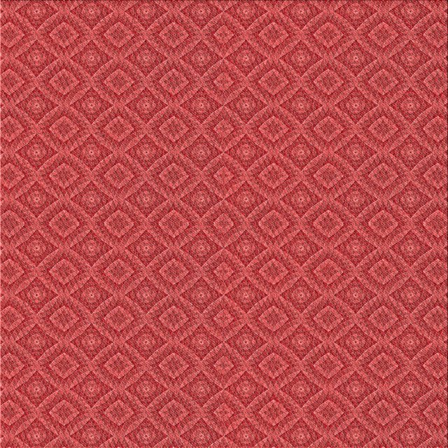 Ahgly Company Tapis d'Aire Intérieur Lavable à la Machine, Carré, Transitionnel, Rouge, 6 Pieds Carré
