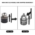thumbnail image 1 of Akozon Drill Chuck Adapter Kit Key Type Drill Chuck With Round Shank Adapter 3.0-16MM 1/2-20UNF, 1 of 8