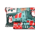thumbnail image 3 of Gogreen 4PC Queen Christmas Sheet Set Deep Pocket Fit 16", Breathable Microfiber Soft Queen Sheet Set Warm Sheets, Luxury Hotel Style Christmas Decor Queen Bed Sheet Set, Christmas Gift, 3 of 8