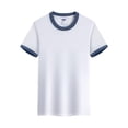 thumbnail image 4 of WEIYLL T-Shirts pour Garçons Débardeurs Patchwork de Couleurs Manches Courtes Col Rond Vêtements pour Enfants de 5-6 Ans, 4 of 9