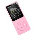 thumbnail image 1 of QualitChoice Lecteur MP3 Rechargeable Écran d'Affichage d'Enregistrement Portable Média Sans Perte Sport Course Lecture de Musique avec Micro Rose, 1 of 6