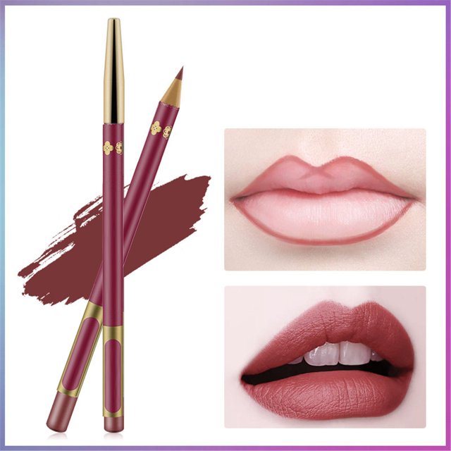 Embroidery Lipliner Waterproof And Durable Positioning Pen Lips Special Line Marker Does Not Fade, Lip Liner