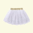 thumbnail image 1 of Mefallenssiah toddler Girls Cute Party Dance Solid Color Net Yarn Sequins Stars Tulle, 1 of 4
