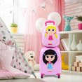 thumbnail image 3 of Costway 2Pc 12" 16" Kids Luggage Set Suitcase Backpack School Travel ABS, 3 of 9