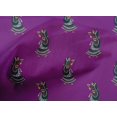 thumbnail image 4 of oneOone Tissu Popeline de Coton pour Femmes Imprimé Bloc au Mètre 42 Pouces de Large, 4 of 4