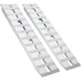 thumbnail image 1 of Eastvita 6000 Lbs Heavy - Duty Aluminum Trailer Ramps with Top Hook Attaching End - Universal 60x12 Inch 2-piece Loading Ramp for Truck Auto Tractor Motorcycle Lawn Mower Snow Bl, 1 of 6