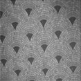 thumbnail image 1 of Ahgly Company Machine Washable Indoor Square Transitional Carbon Gray Area Rugs, 4' Square, 1 of 7