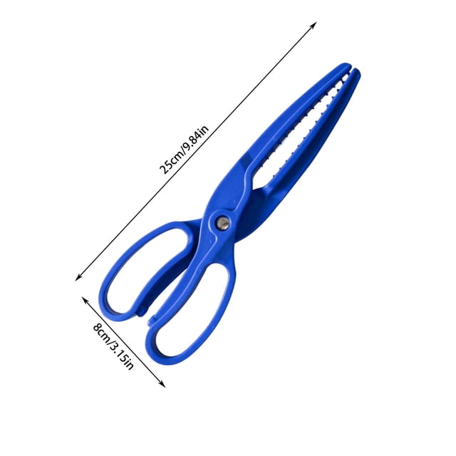 Yhmxh Lightweight Plastic Clip Scissors Type Fish Clamp Floating Water Control Fish Fishing Tool Fishing Catch Fishing Gear