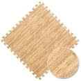 thumbnail image 3 of ziyahi Home Floor Mat Carpet Blanket Exercise Gym Bathroom EVA Rug Kid Play Crawling Wood Pattern Foam Carpet, 3 of 9