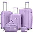 thumbnail image 1 of Joyway Ensemble de Bagages 5 Pcs : Valise Rigide Légère avec Serrure TSA et Roulettes Multidirectionnelles, 1 of 1