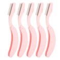 thumbnail image 3 of Foldable Teeth Brow Brush, Curve Handle Eyelash Teeth Comb Tool 5pcs Stainless Steel Portable Grooming  For Cosmetic, 3 of 8