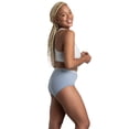thumbnail image 2 of Fruit Of The Loom Womens Heather Brief Panty 6-Pack, 9, Assorted Heathers, 9, 2 of 12