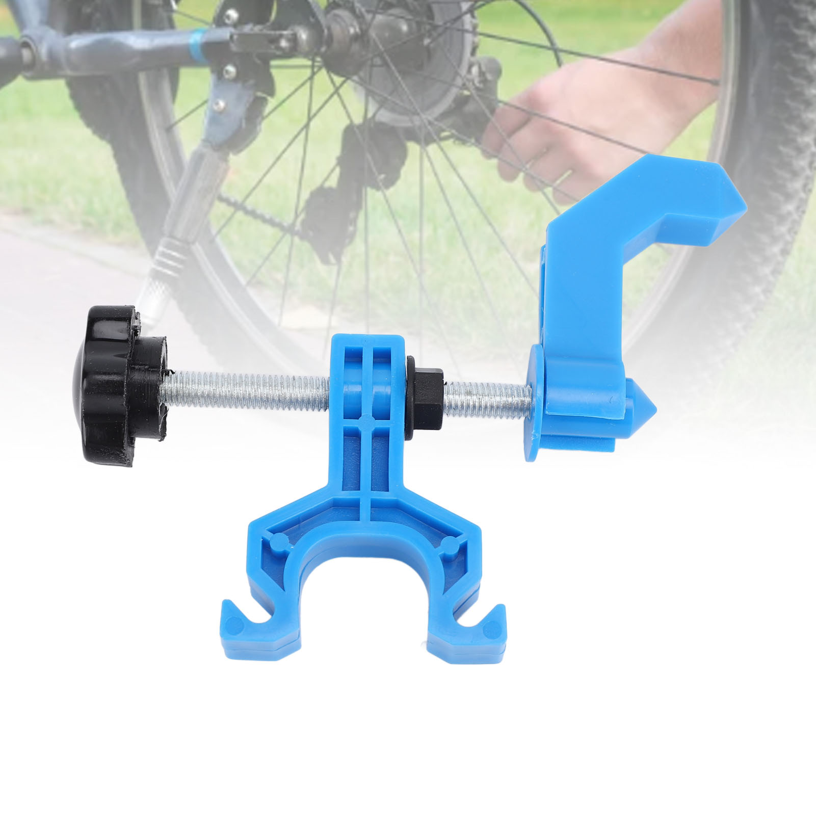 Support de Dévoilage de Jantes de Vélo, Outil Professionnel de Réglage de Roue de Vélo Installation Rapide et Dévoilage Support de Dévoilage de Roue de Cyclisme Outil Portable de Réparation et d'Entretien de Vélo