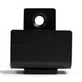 thumbnail image 3 of Cergrey Door Floor Guide, Floor Guide, 1pc Black Steel Hardware Sliding Barn Door Bottom Wall Mount Floor Guide with Screws, 3 of 7