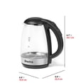 thumbnail image 4 of Starfrit Electric Variable Temperature Control Glass Kettle,1.7L Capacity, 5 Preset Temperature Settings, 1500 Watts, 4 of 8