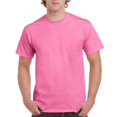 thumbnail image 1 of Gildan Mens Ultra Cotton T-Shirt, S, Azalea, 1 of 2