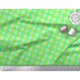 thumbnail image 3 of Soimoi Poly Georgette Fabric Dot,Circle & Honeycomb Design Geometric Print Fabric by the Yard 42 Inch Wide, 3 of 3