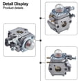 thumbnail image 4 of MYG Carburetor Kit for Craftsman WS210 WC2200 CMXGTAMD25SC CMXGTAMD25 String Trimmer with Primer Bulbs,Fuel Filter,Fuel Hoses,and Gaskets,Compatible with WS210 WC2200 WC210 CMXGTAMD25SC Models, 4 of 9