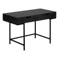 thumbnail image 1 of Monarch Specialties Computer Desk, Home Office, Laptop, Storage Drawers, 48"l, Work, Metal, Laminate, Black, Contemporary, Modern, 1 of 4