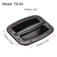 thumbnail image 3 of Unique Bargains Recessed Speaker Handle Grasp Holder Replacement Speakers Audio Cabinet Box Handles, 3 of 5