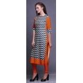 thumbnail image 3 of Bimba Kurta Tunique Ethnique Imprimée pour Femmes, Tenue d'Été Droite, 3 of 6