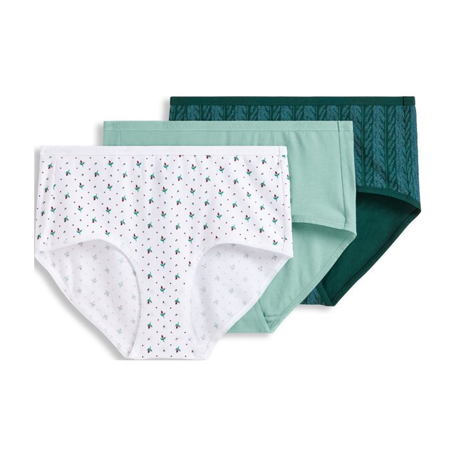 Jockey Culotte Moderne Extensible en Coton Biologique pour Femmes - Lot de 3