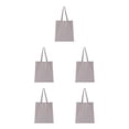 thumbnail image 1 of maskred Large Capacity Tote Bag Reliable Shopping Companion Sturdy And Durable light grey 5Set, 1 of 6