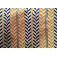 thumbnail image 4 of oneOone Cotton Silk Fabric Stripe & Herringbone Geometric Decor Fabric Printed BTY 42 Inch Wide, 4 of 4