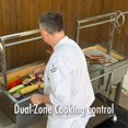 thumbnail image 4 of 77” Infinity Argentine Xl Charcoal And Wood Bbq Grill, 4 of 9