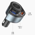 thumbnail image 3 of 4 - in - 1 Car Charger Adapter with Fast Charging and Multiple Protection, 3 of 5
