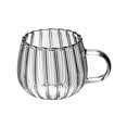 thumbnail image 2 of Riforla Clear Glass Pumpkin Cups with Handles 350ml Mug Fall Coffee Mug Tea Cups for Milk Latte Cappuccino Hot Beverage (clear) Glass&Bottle Clear 7.2x7.7cm, 2 of 8