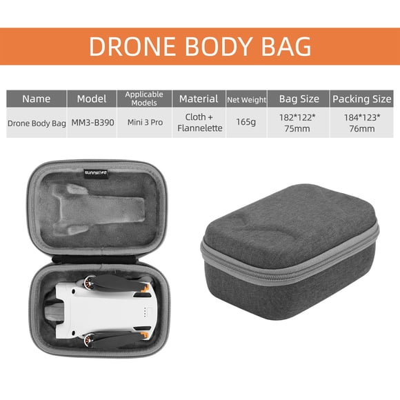 Kiplyki Wholesale Mini 3 Pro Case Portable Carrying Hard Case Travel Storage Bag Protective Storage Box For DJI Mini 3 Pro Drone Accessories Waterproof