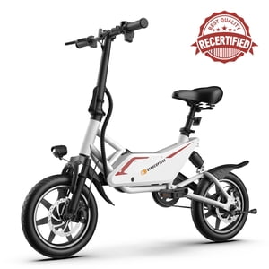 Recertification Gyrocopters Vélo électrique pour adultes & Adolescents (boîte ouverte) UL2849 Safe pliing Ebike 25kmph, 36V Batterie longue portée PAS jusqu'à 60km/37miles