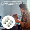 thumbnail image 3 of 6Pcs Simple Collar Corsages Clothes Decorative Breastpins No Sewing Buttons, 3 of 8