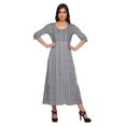 thumbnail image 1 of Moomaya Haut Indien Imprimé Robe Kurti Longue Tunique à Manches 3/4 Robes pour Femmes, 1 of 5