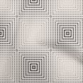 thumbnail image 1 of oneOone Cotton Cambric Black Fabric Geometric Sewing Craft Projects Fabric Prints By Yard 42 Inch Wide, 1 of 4