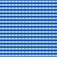 thumbnail image 1 of Ahgly Tapis d'Intérieur Lavable en Machine Carré Transitionnel Bleu, 6 Pieds Carré, 1 of 7