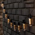 thumbnail image 2 of Windproof Waterproof Solar Bulb Indoor Outdoor 2 Modes Strip Lightbulb Wedding Thanksgiving Lighting Decoration Colorful 6.5m, 2 of 9