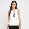 thumbnail image 1 of Devoted, Embroidered Top, Sizes XS-XL, 1 of 4