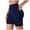 Navy, variant on Yammkia Shorts for Women Workout Biker Shorts for Women High Waisted Tummy Control Spandex Booty Shorts for Gym Yoga Volleyball Navy,XXL