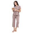 thumbnail image 3 of Jockey Women's Cotton Modal Crop Pant, 3 of 4